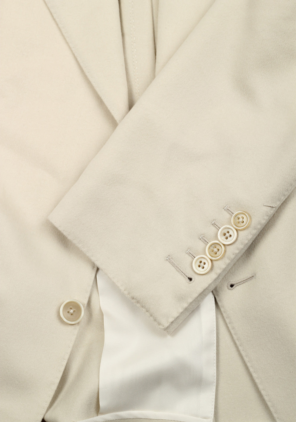 TOM FORD Shelton Cashmere Off White Sport Coat Size 48 / 38R U.S.