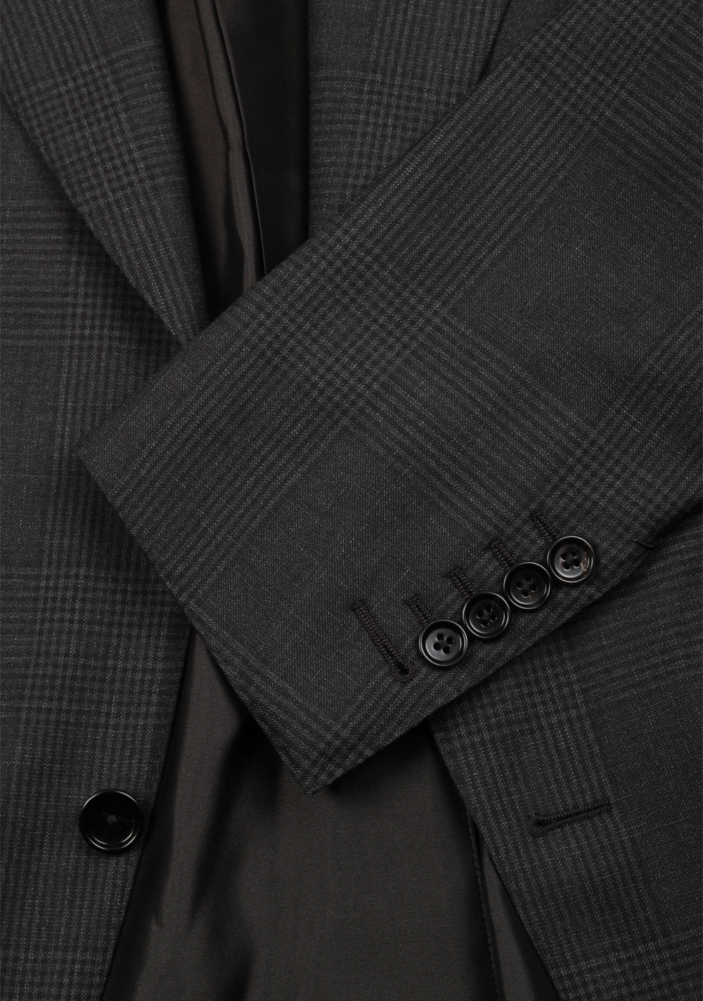 TOM FORD Dyllan Checked Gray Sport Coat Size 48 / 38R U.S.