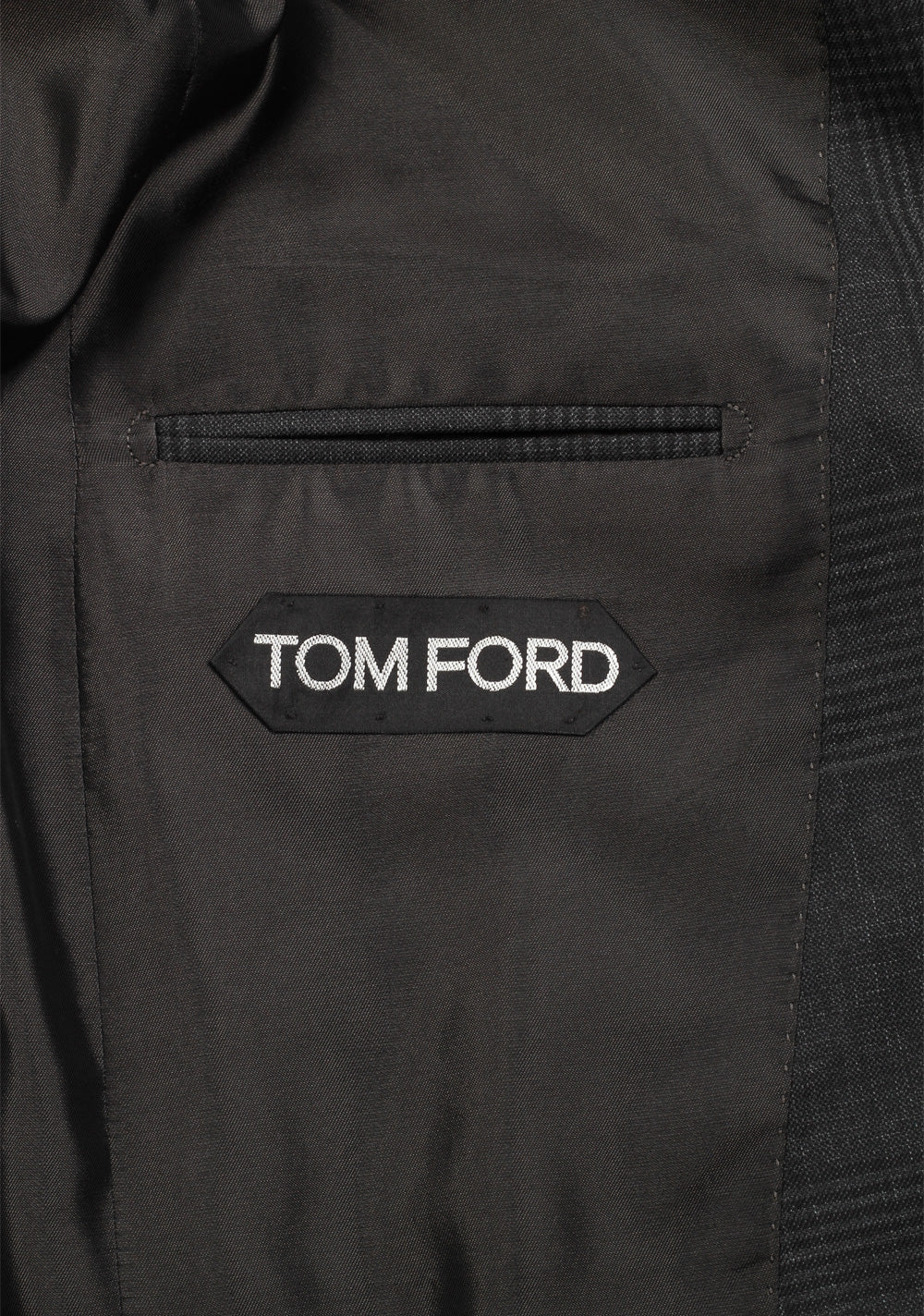 TOM FORD Dyllan Checked Gray Sport Coat Size 48 / 38R U.S.