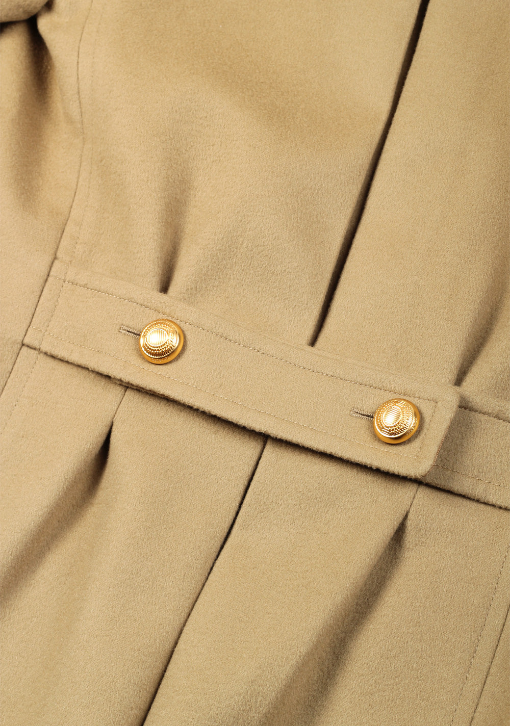 TOM FORD Camel Cashmere Double Breasted Coat Size 48 / 38R U.S.