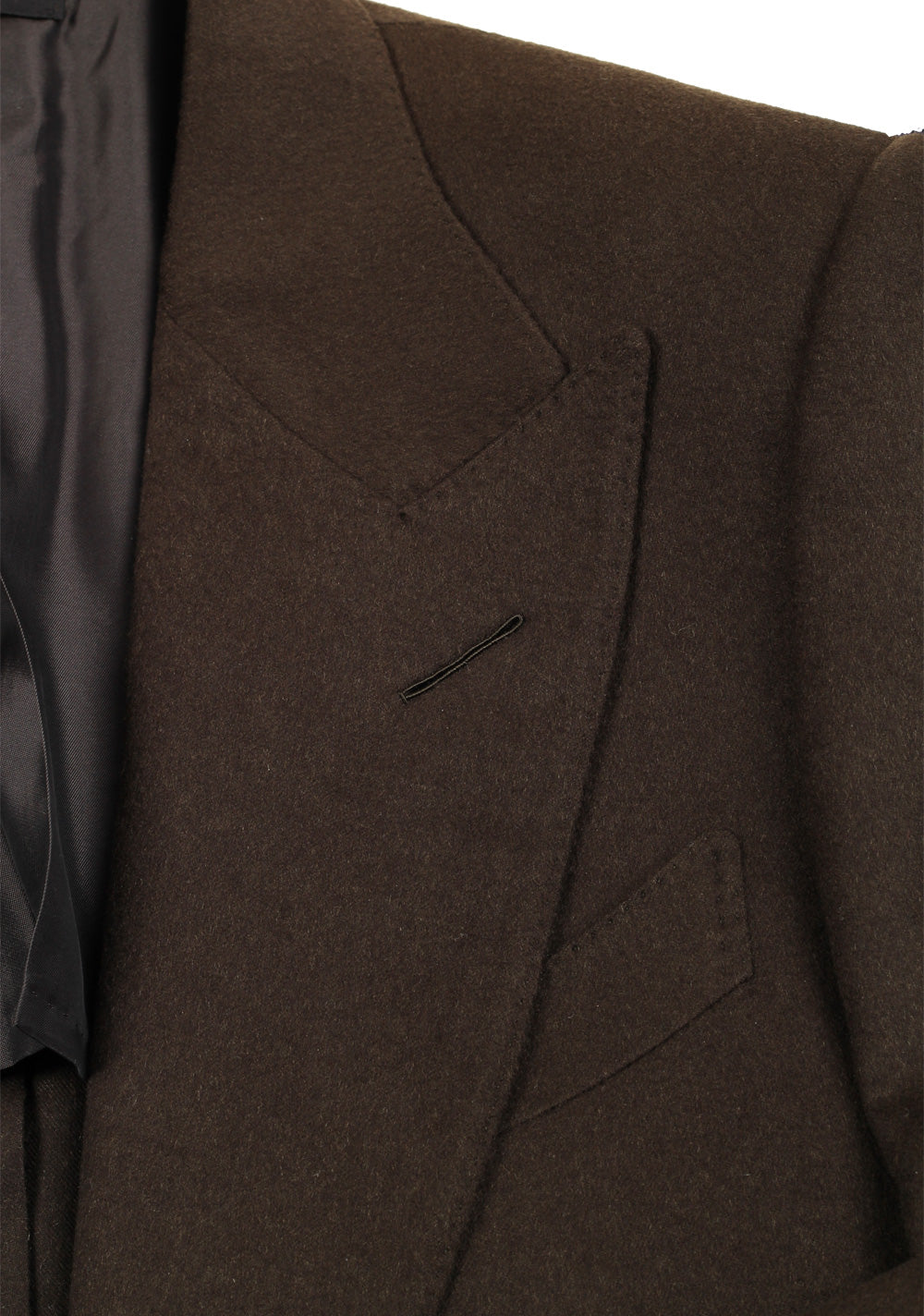 TOM FORD Atticus Brown Cashmere Sport Coat Size 46 / 36R U.S.