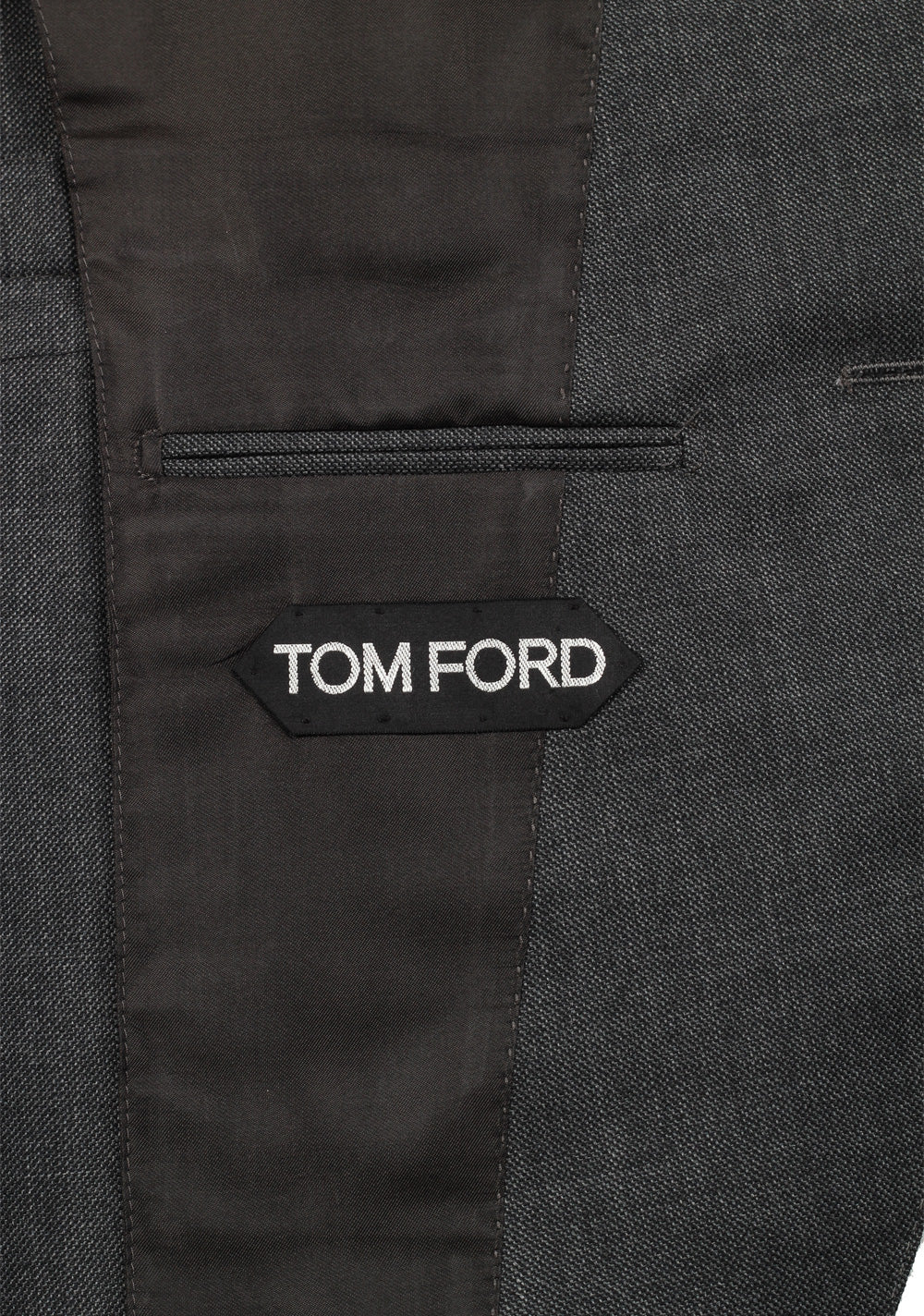 TOM FORD Dyllan Solid Gray Sport Coat Size 48 / 38R U.S.