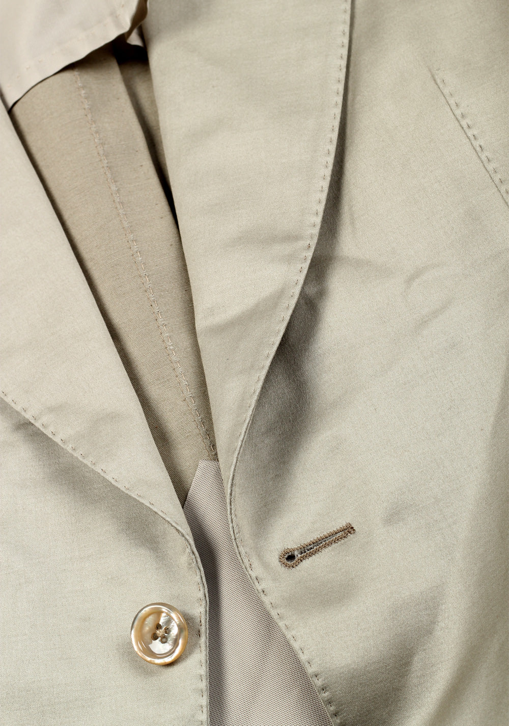TOM FORD Dyllan Solid Grayish Taupe Sport Coat Size 48 / 38R U.S.