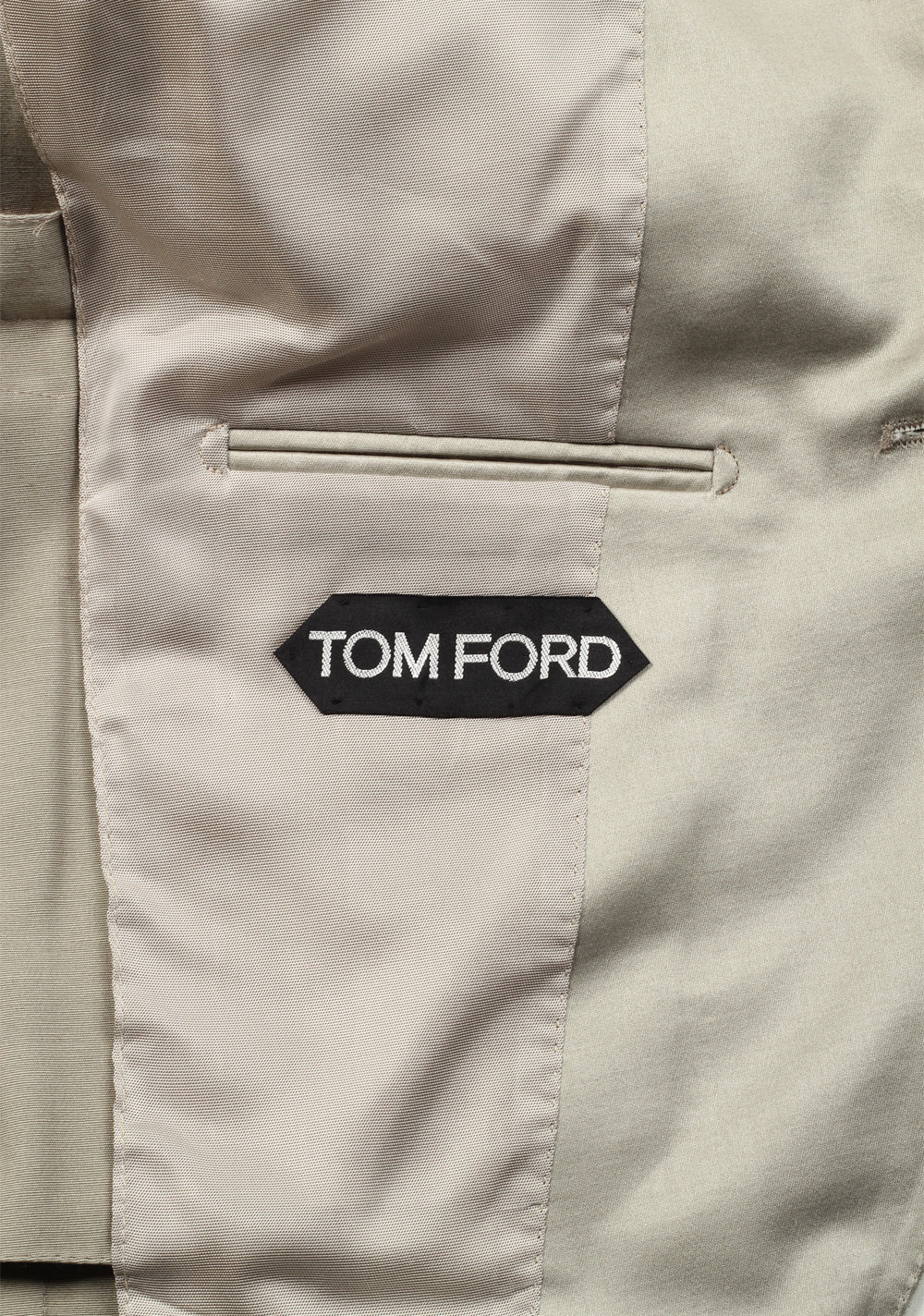 TOM FORD Dyllan Solid Grayish Taupe Sport Coat Size 48 / 38R U.S.