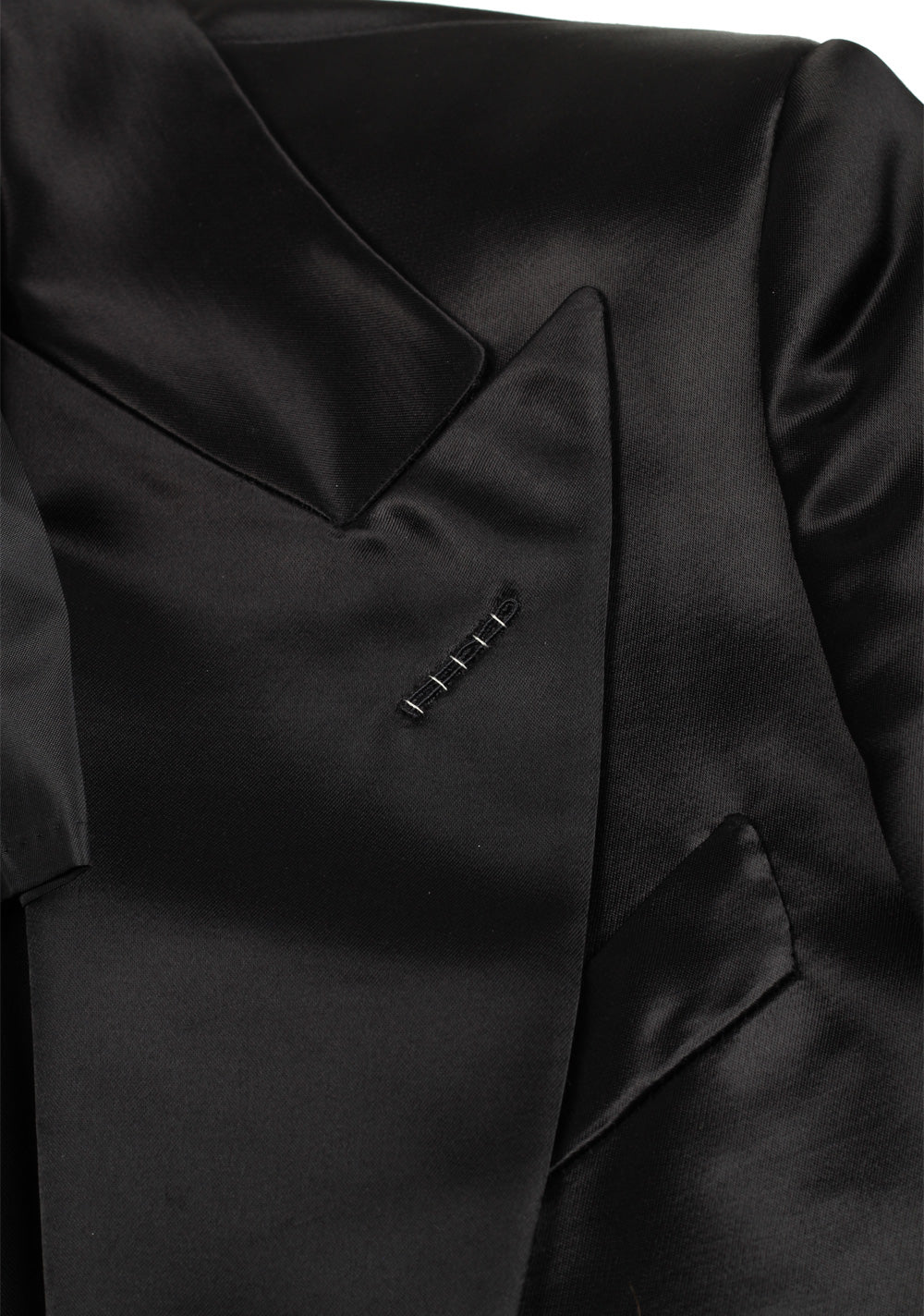 TOM FORD Basic Double Black Sport Coat Size 48C / 38S U.S.