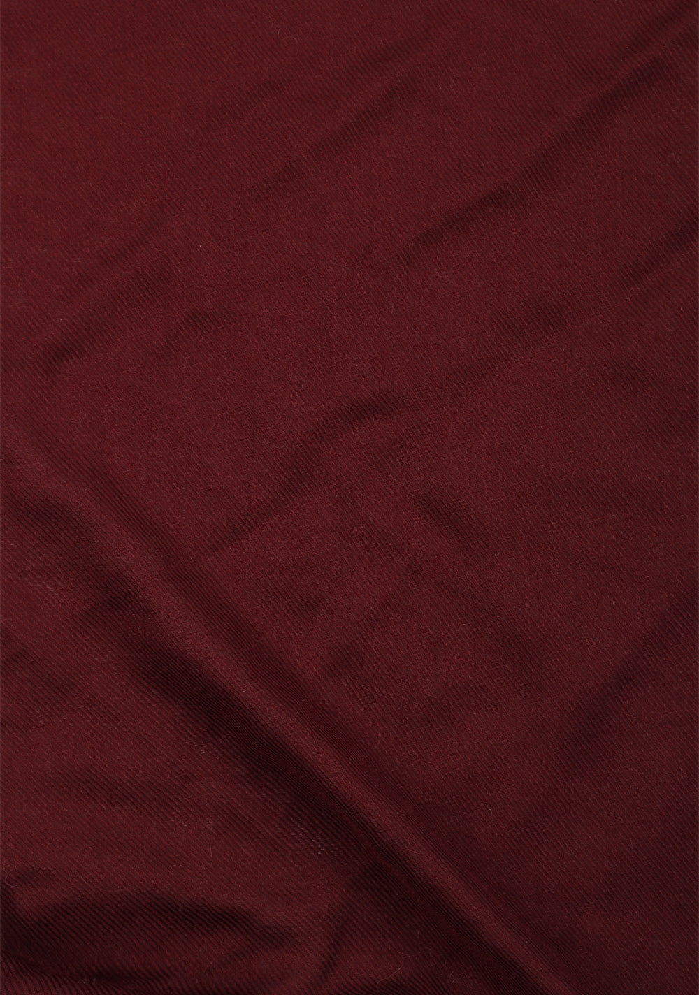 Loro Piana Burgundy Chinchilla Cashmere Fur Trimmed Scarf Stole