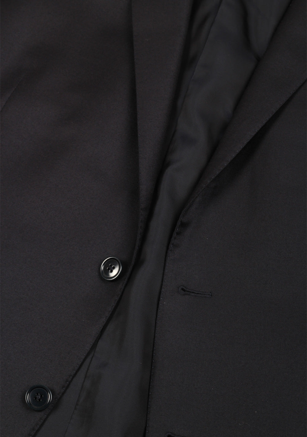 ZEGNA Milano Trofeo Black Solid Suit Size 58 / 48R U.S.
