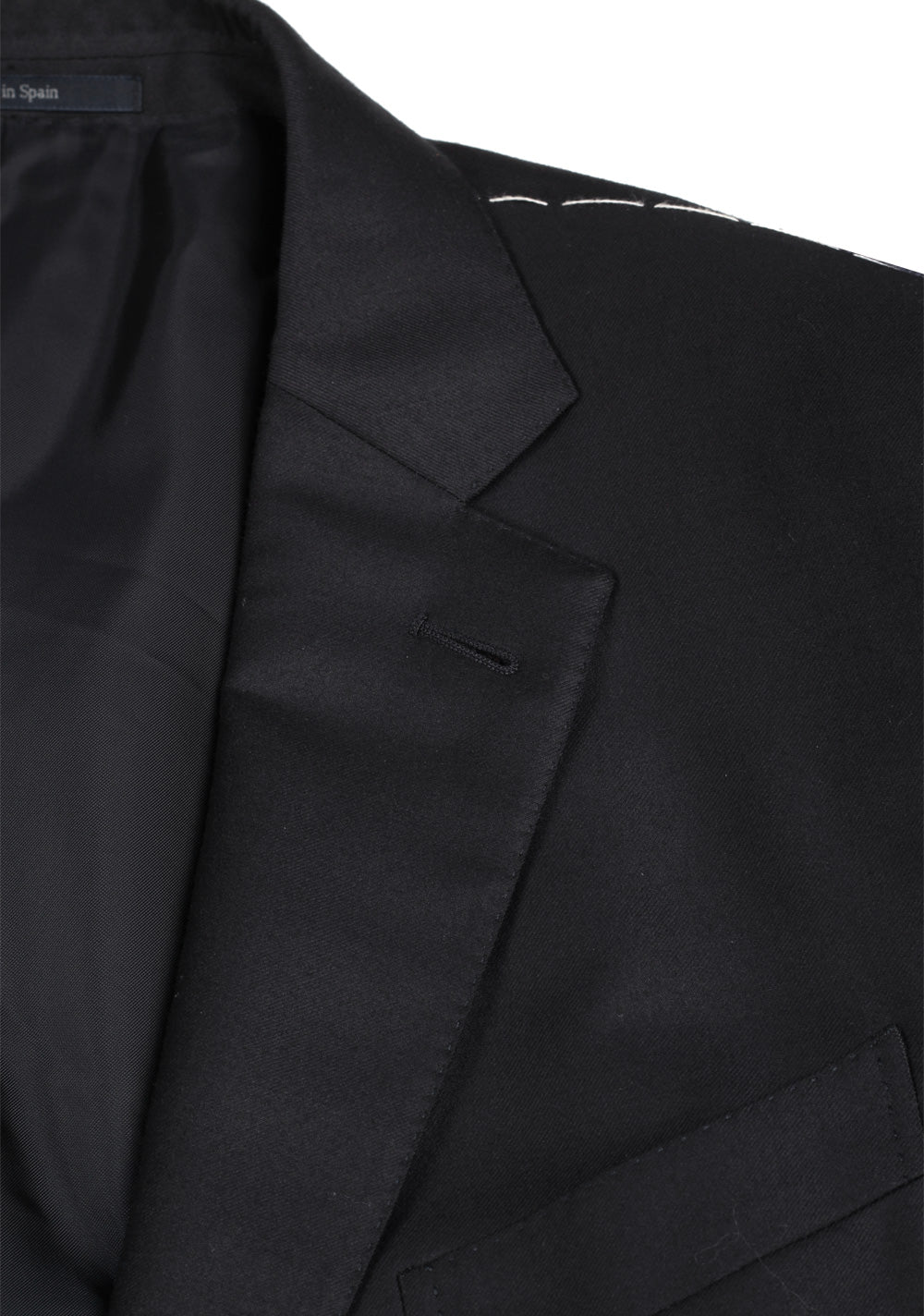 ZEGNA Milano Trofeo Black Solid Suit Size 58 / 48R U.S.