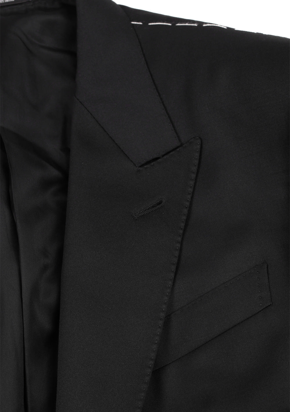 ZEGNA Black Wool Milano Micronsphere Tuxedo Suit Size 54 / 44R U.S.