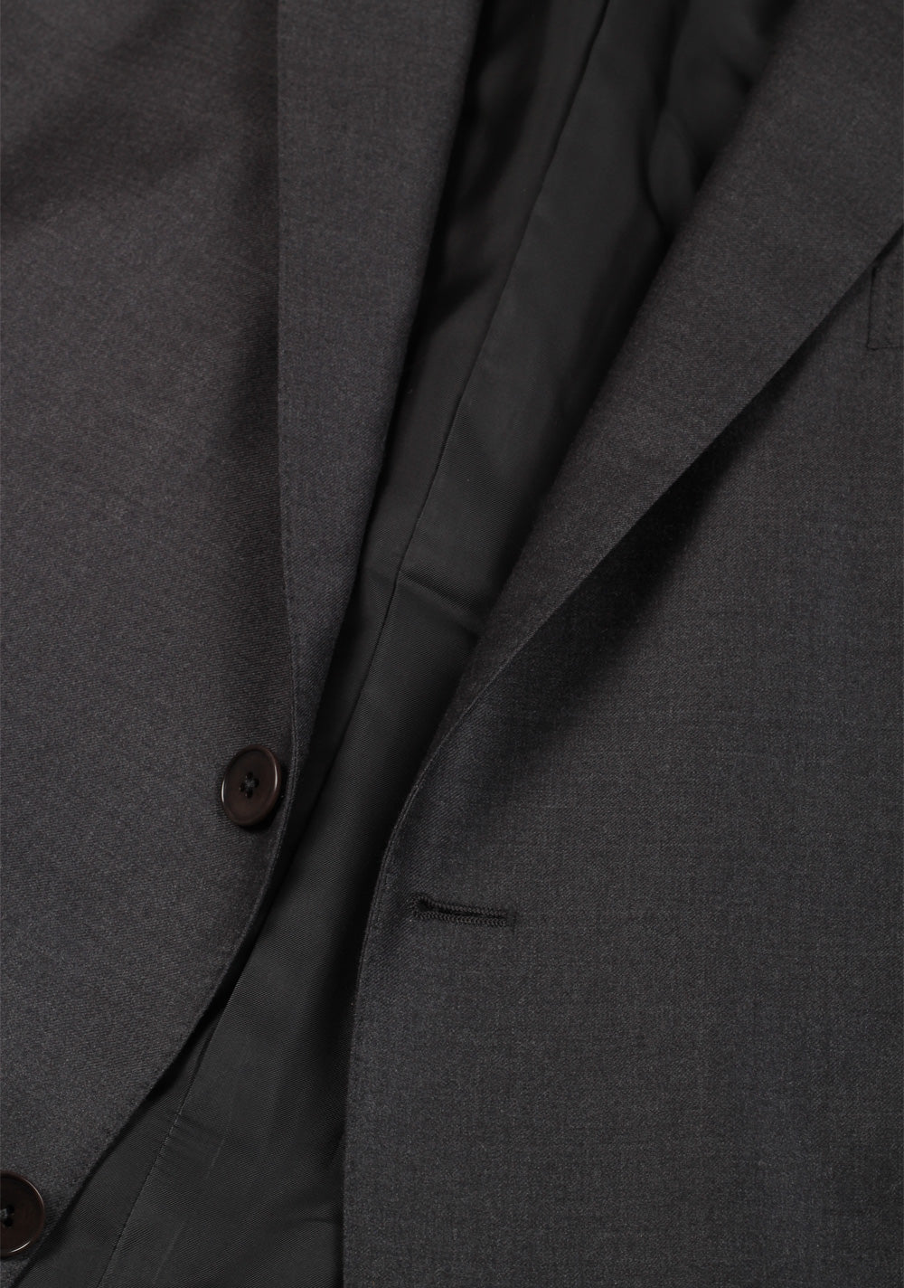 ZEGNA Milano Trofeo Gray Solid Suit Size 58 / 48R U.S.
