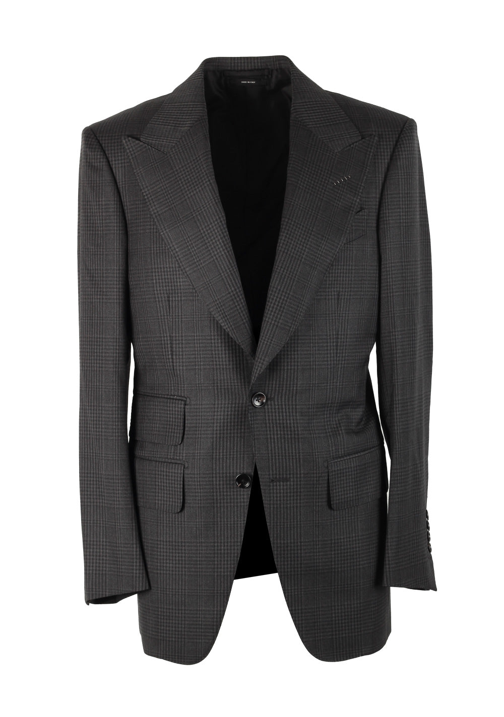 TOM FORD Atticus Gray Checked Sport Coat Size 46 / 36R U.S.