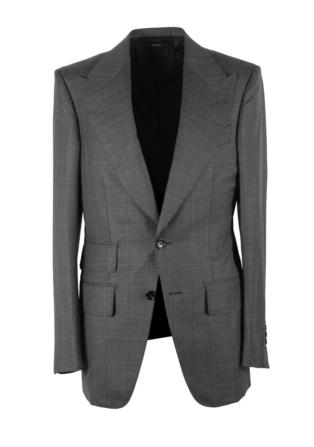 TOM FORD Atticus Gray Checked Sport Coat Size 46 / 36R U.S.