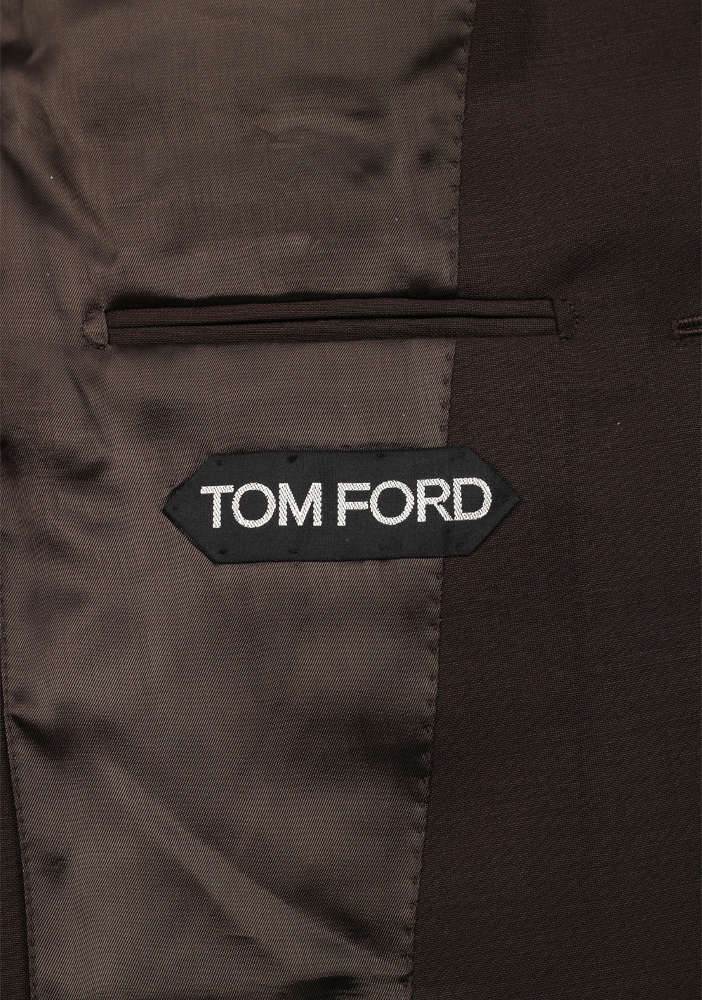 TOM FORD Atticus Brown Sport Coat Size 46 / 36R U.S.