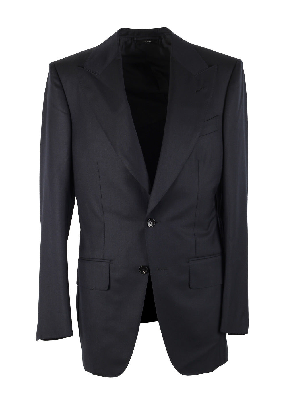 TOM FORD Atticus Blue Solid Sport Coat Size 46 / 36R U.S.