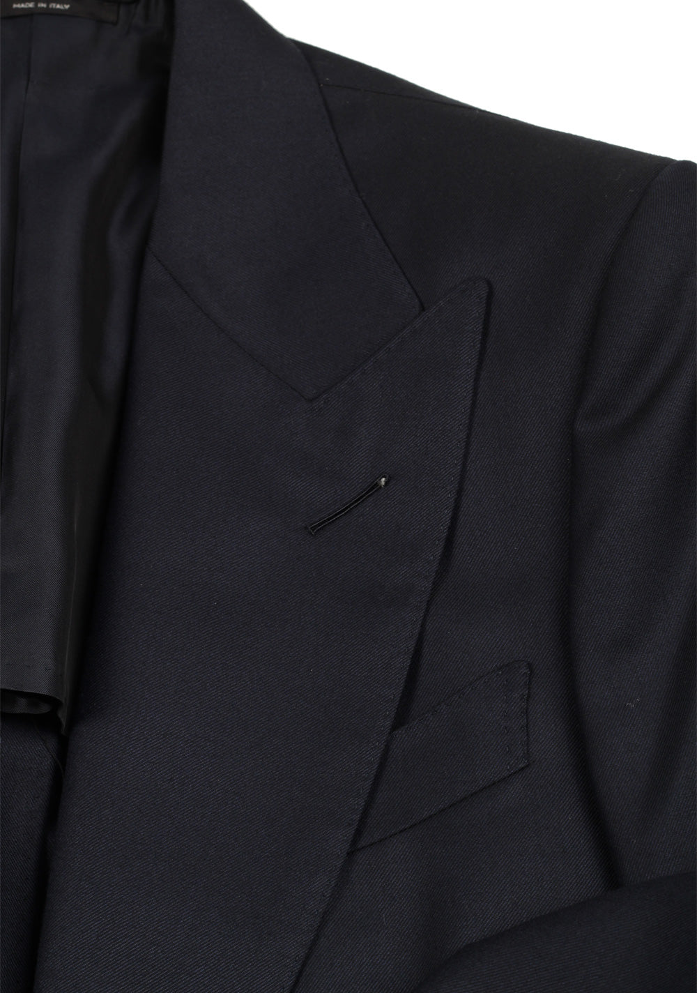 TOM FORD Atticus Blue Solid Sport Coat Size 46 / 36R U.S.