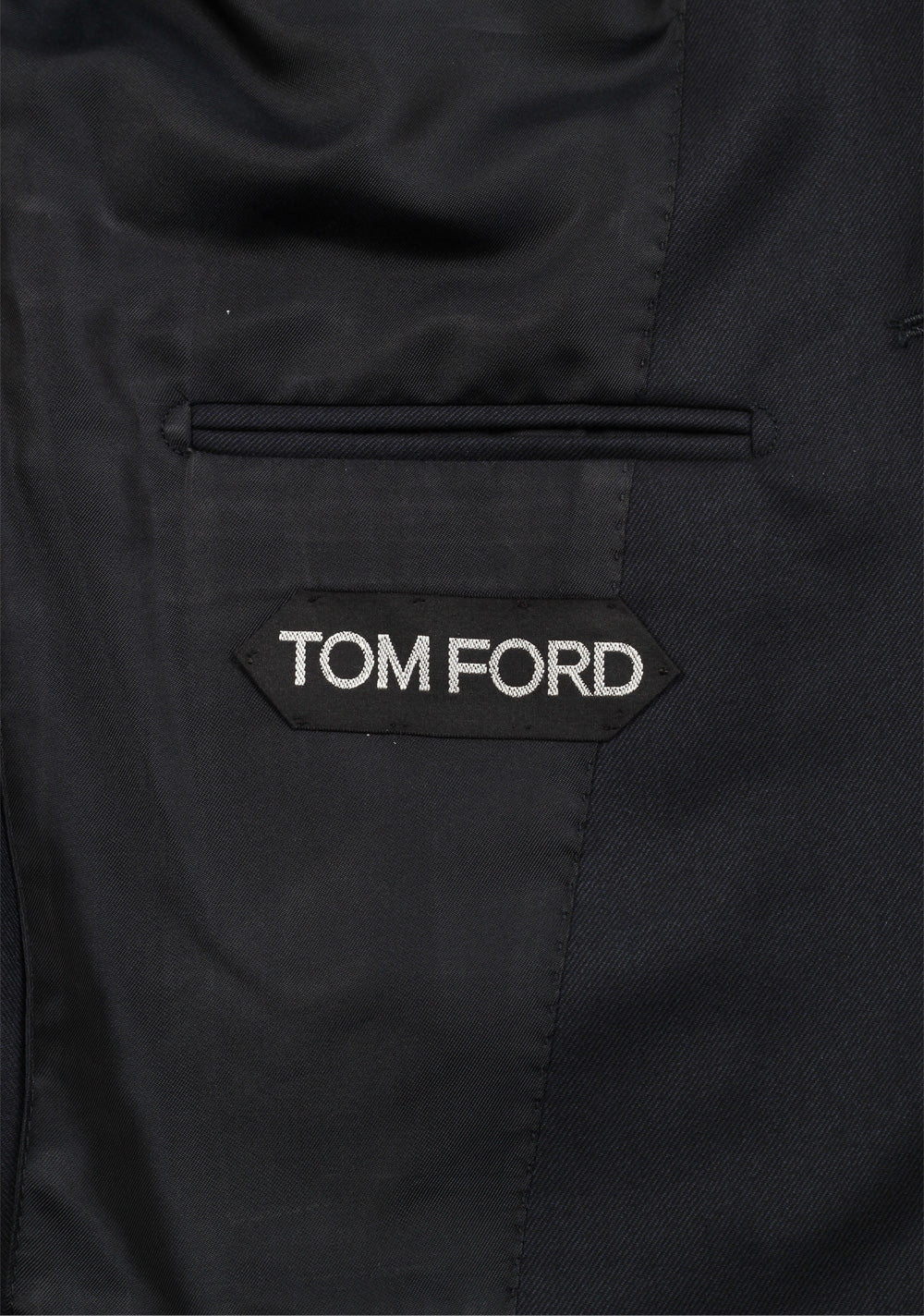 TOM FORD Atticus Blue Solid Sport Coat Size 46 / 36R U.S.
