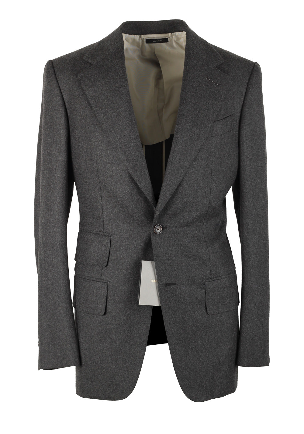 TOM FORD Spencer Base D Gray Sport Coat Size 44 / 34R U.S.