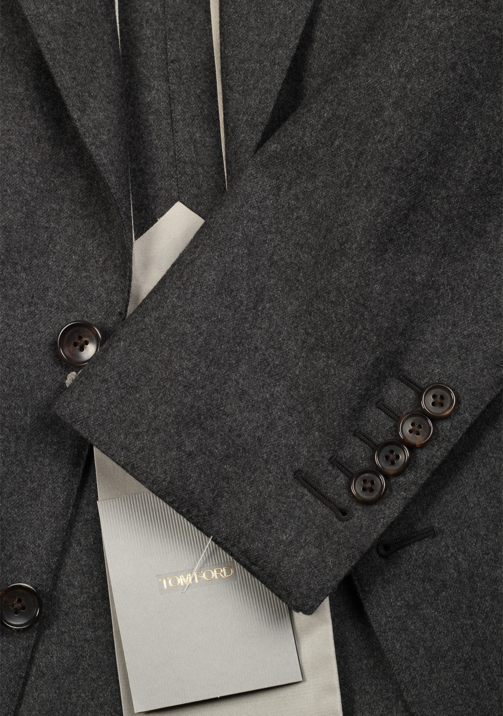 TOM FORD Spencer Base D Gray Sport Coat Size 44 / 34R U.S.