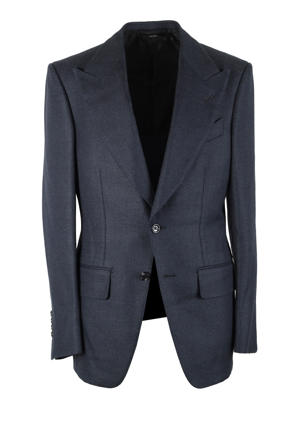 TOM FORD Atticus Blue Patterned Sport Coat Size 46 / 36R U.S.