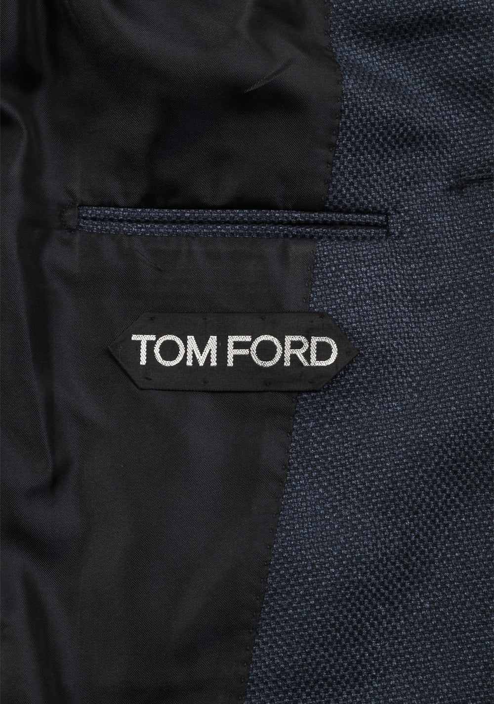 TOM FORD Atticus Blue Patterned Sport Coat Size 46 / 36R U.S.