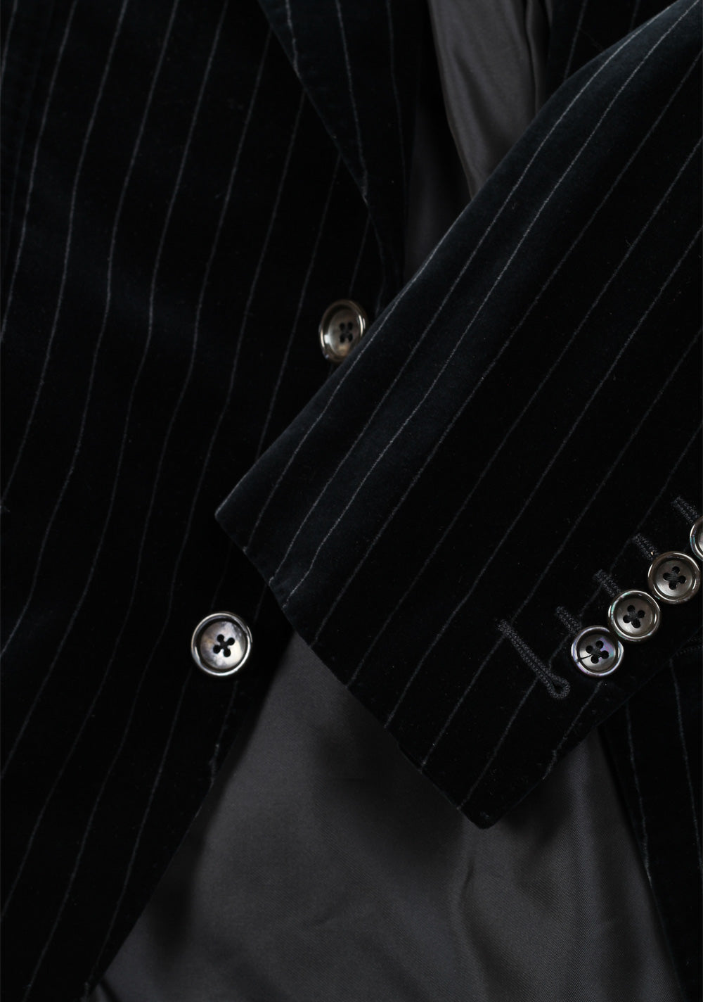 TOM FORD Atticus Blue Striped Sport Coat Size 46 / 36R U.S.
