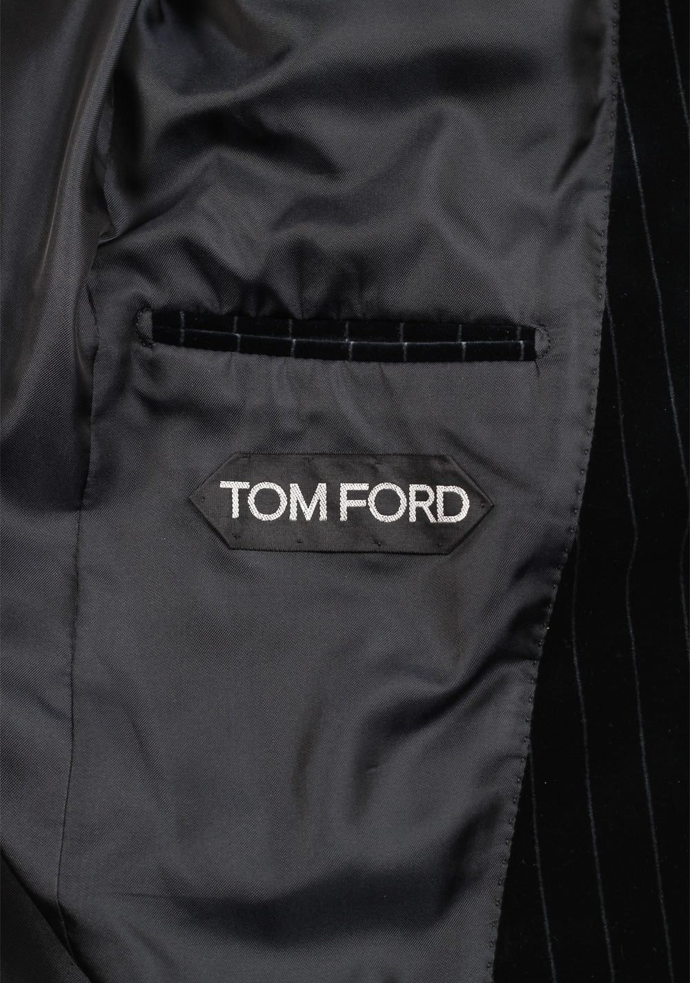 TOM FORD Atticus Blue Striped Sport Coat Size 46 / 36R U.S.