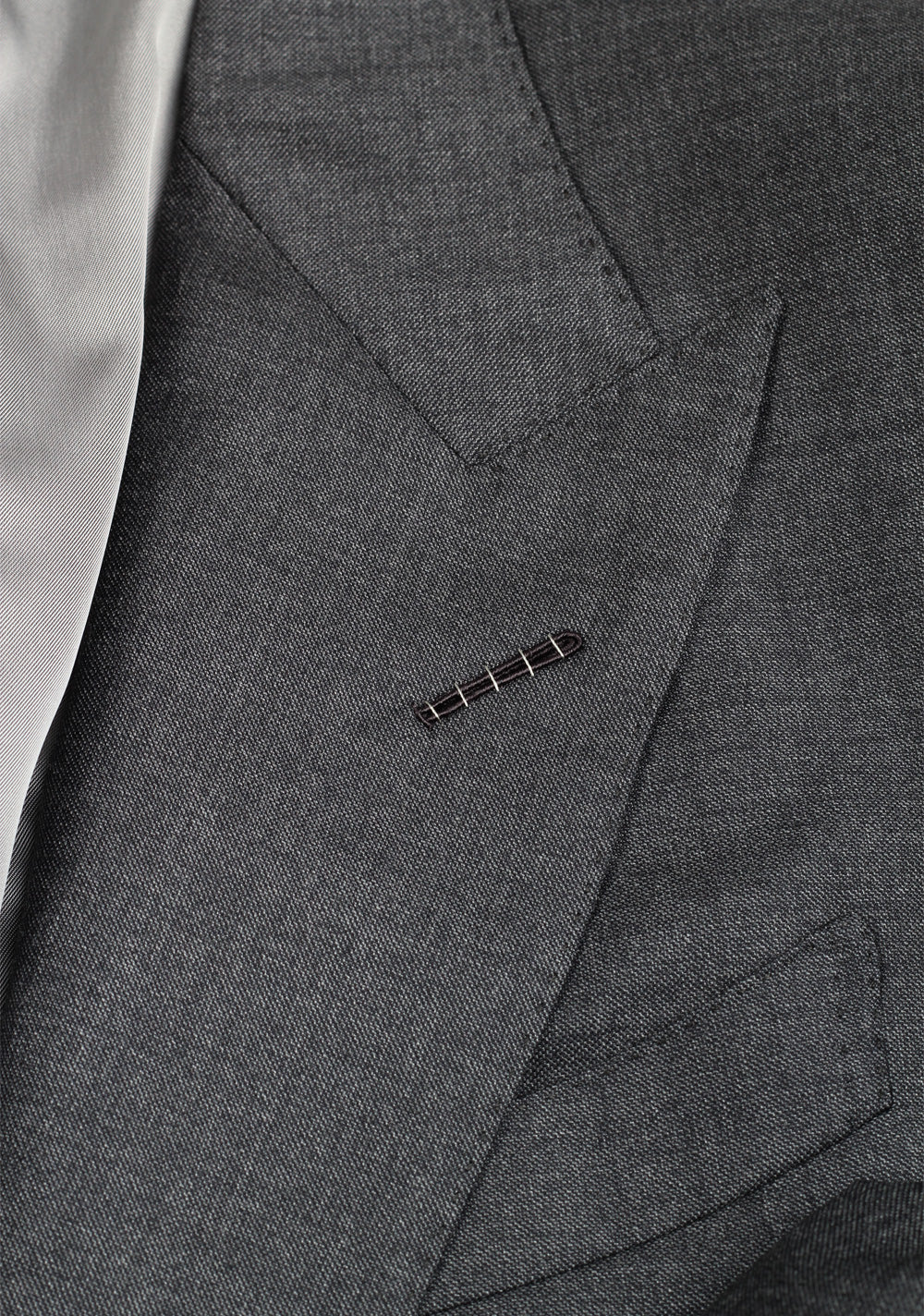 TOM FORD Windsor Signature Solid Gray Sharkskin Suit