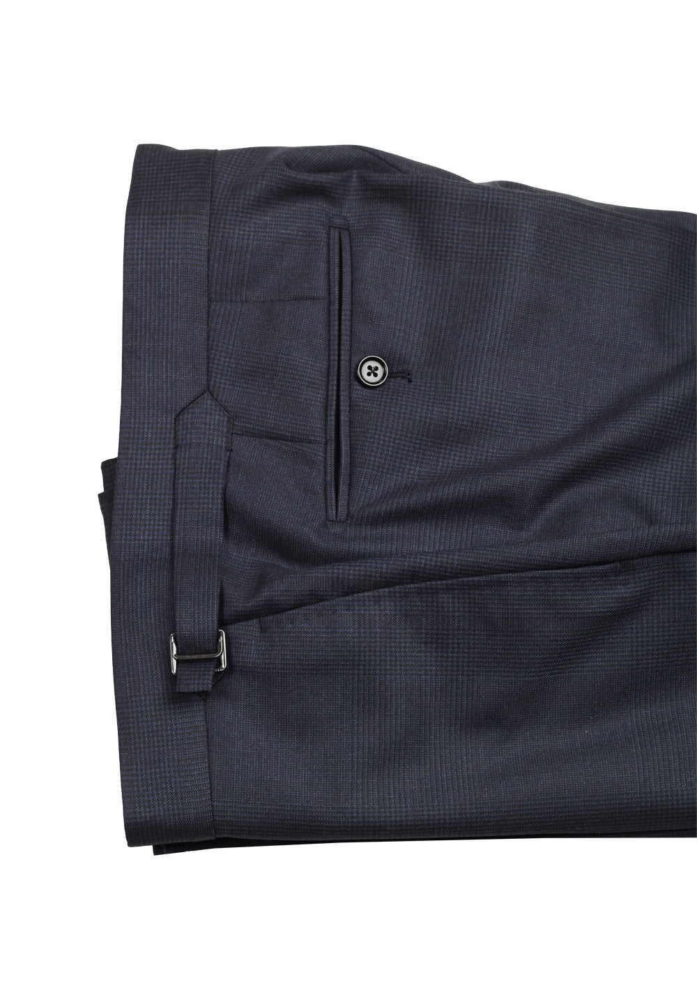 TOM FORD Shelton Checked Blue Suit