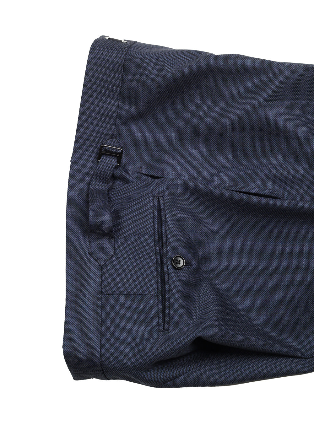 TOM FORD Shelton Birdseye Blue Suit Size 54 / 44R U.S. In Wool