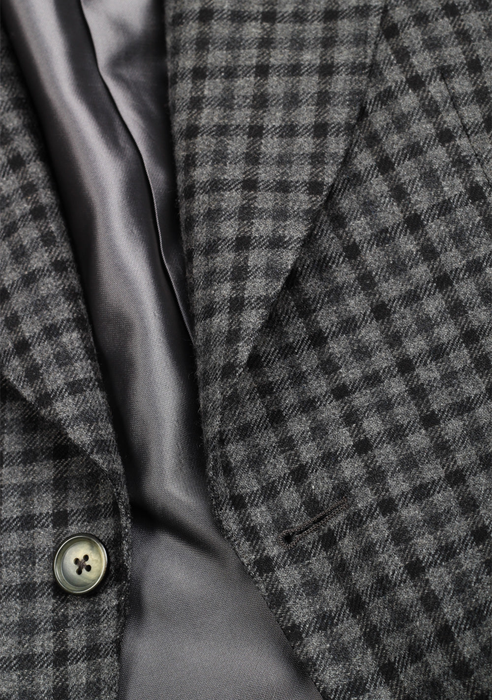 TOM FORD Atticus Gray Checked Sport Coat Size 46 / 36R U.S.