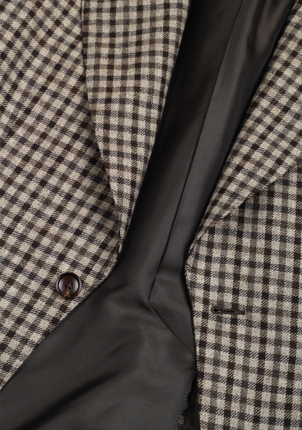 TOM FORD Atticus Light Gray Checked Sport Coat Size 46 / 36R U.S.