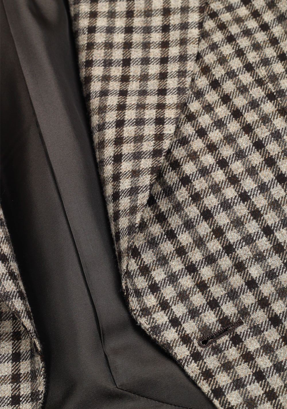 TOM FORD Atticus Light Gray Checked Sport Coat Size 46 / 36R U.S.