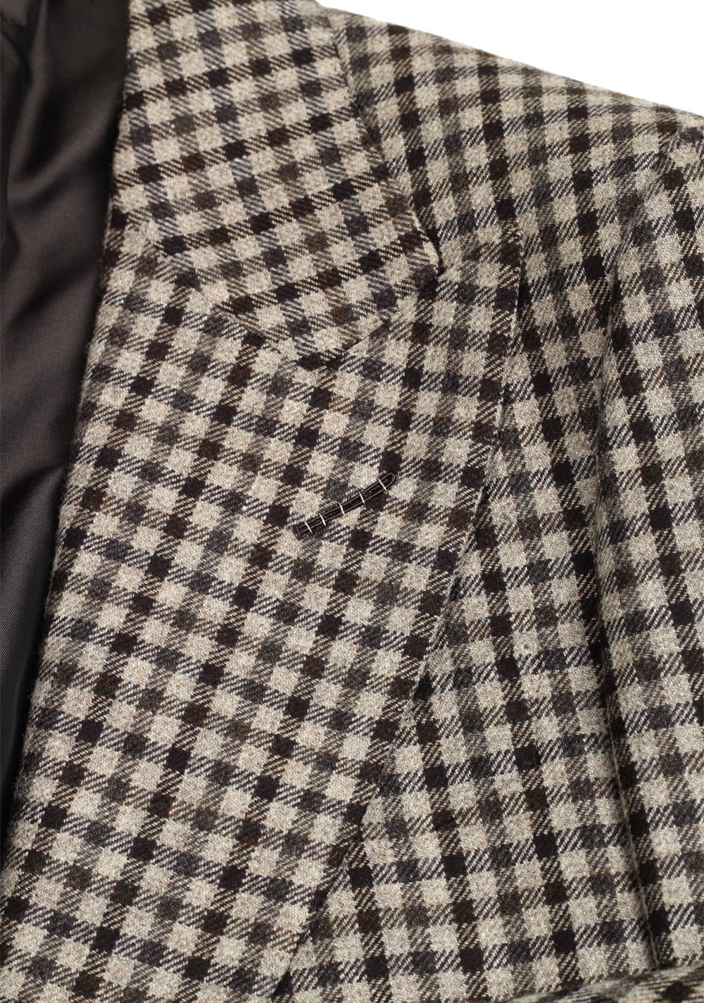 TOM FORD Atticus Light Gray Checked Sport Coat Size 46 / 36R U.S.