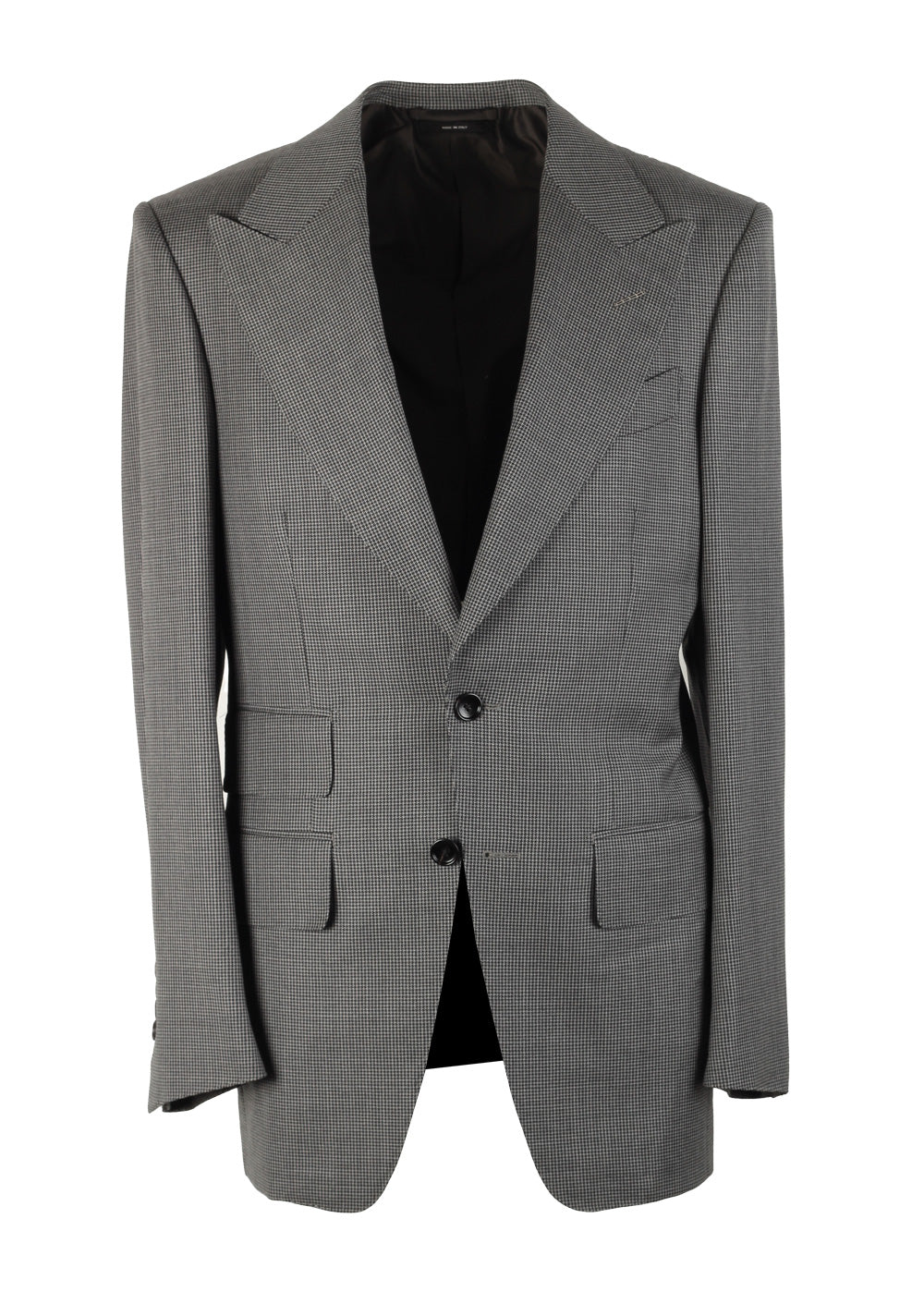 TOM FORD Atticus Gray Pattern Sport Coat Size 46 / 36R U.S.