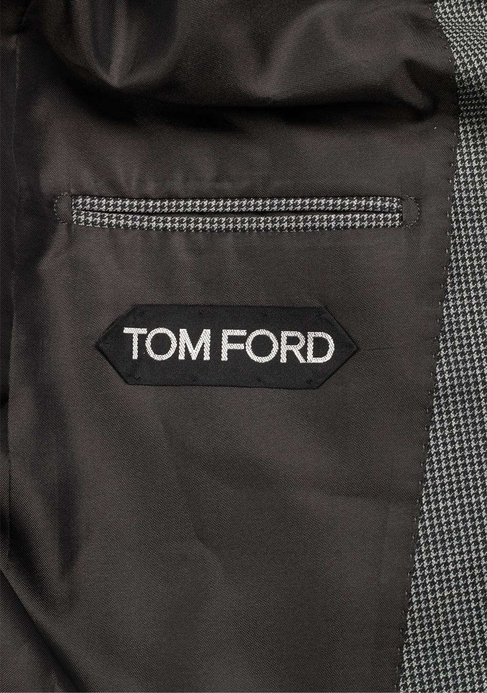 TOM FORD Atticus Gray Pattern Sport Coat Size 46 / 36R U.S.