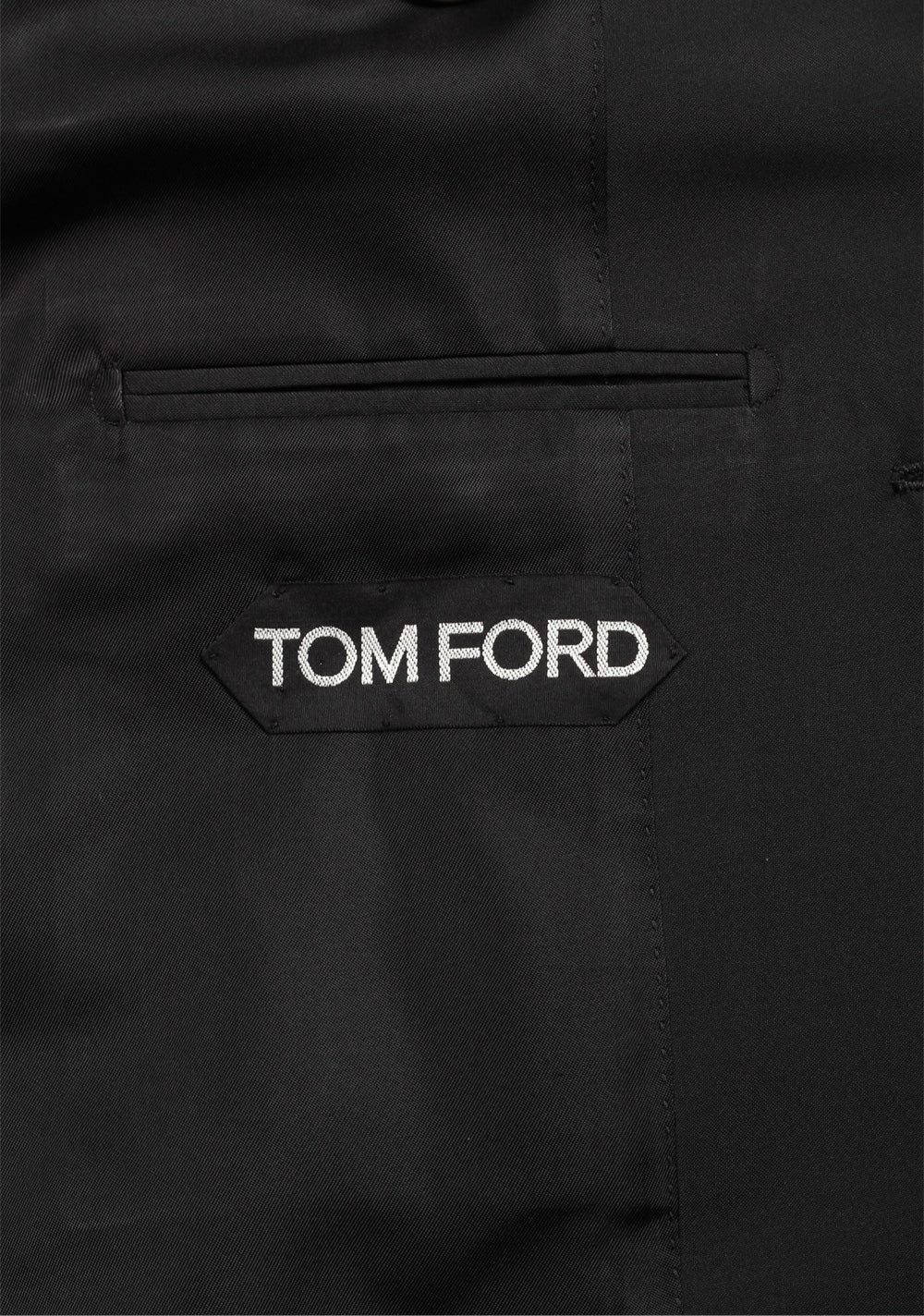 TOM FORD Dyllan Black Solid Sport Coat Size 46 / 36R U.S.