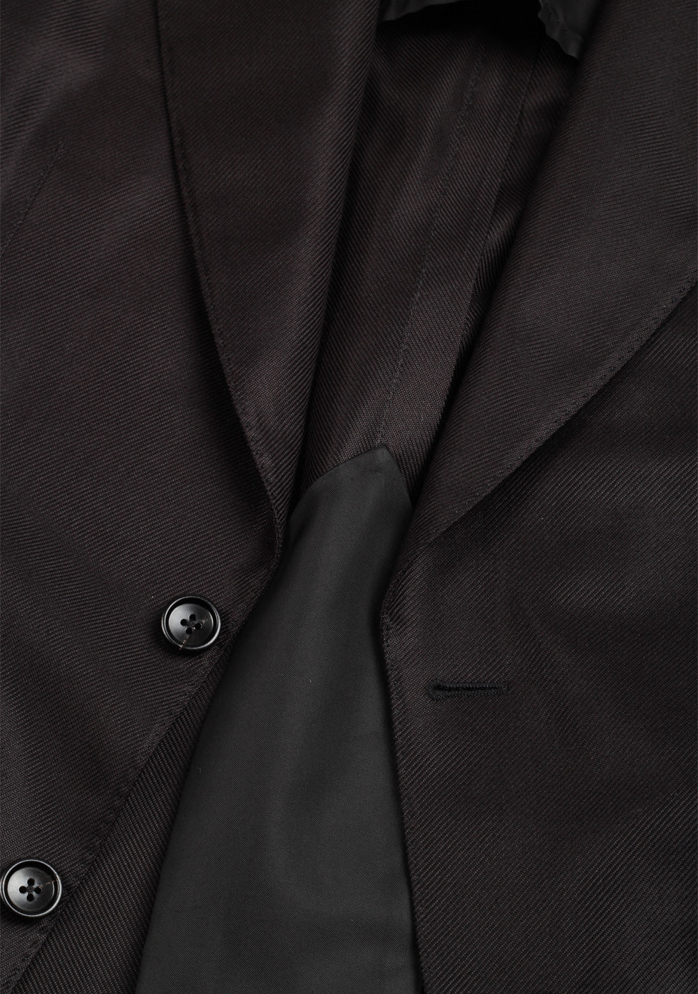 TOM FORD Dyllan Black Solid Sport Coat Size 46 / 36R U.S.