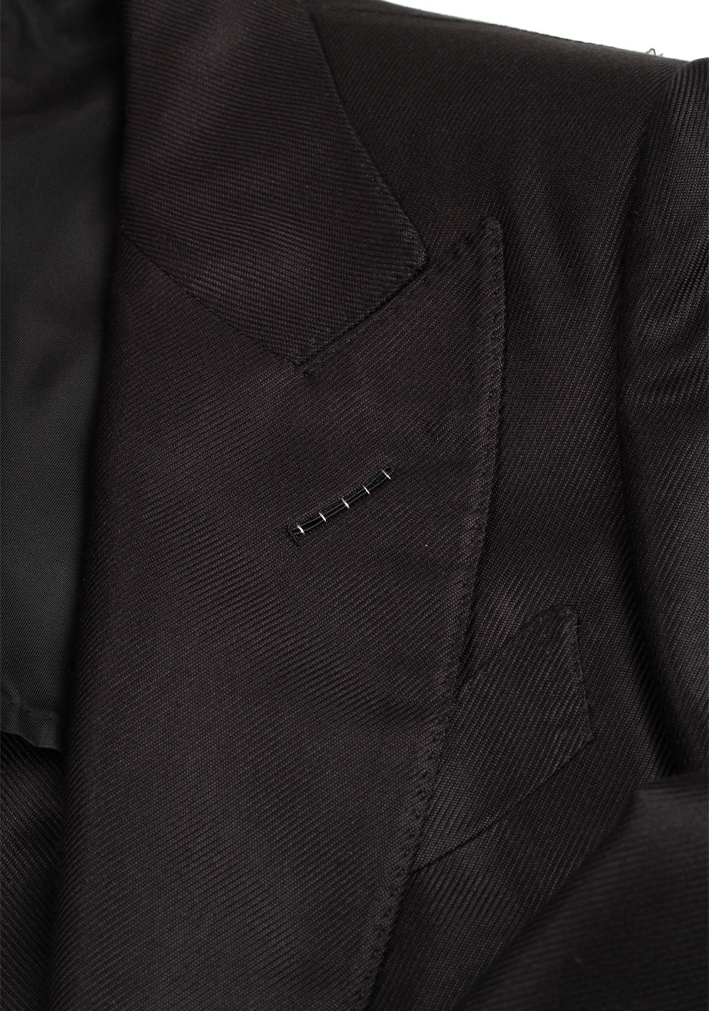 TOM FORD Dyllan Black Solid Sport Coat Size 46 / 36R U.S.