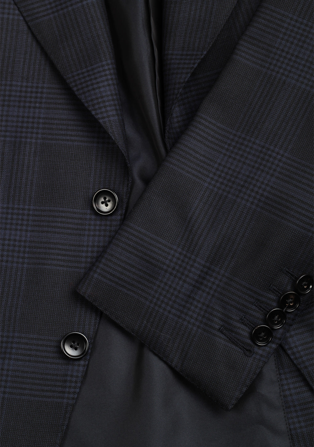 TOM FORD Atticus Blue Checked Sport Coat Size 46 / 36R U.S.