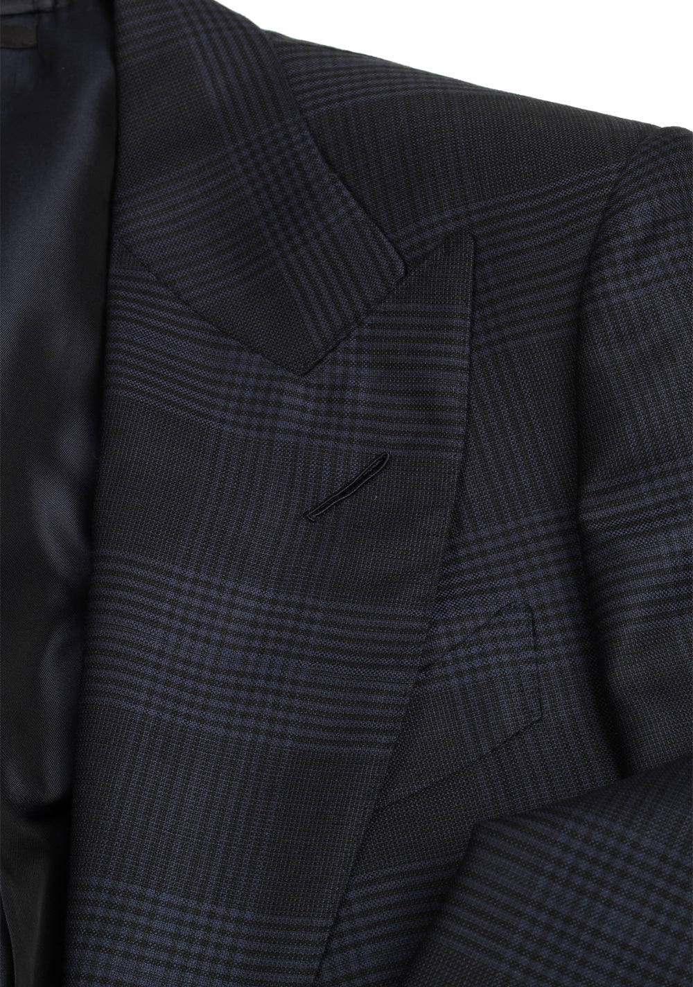 TOM FORD Atticus Blue Checked Sport Coat Size 46 / 36R U.S.