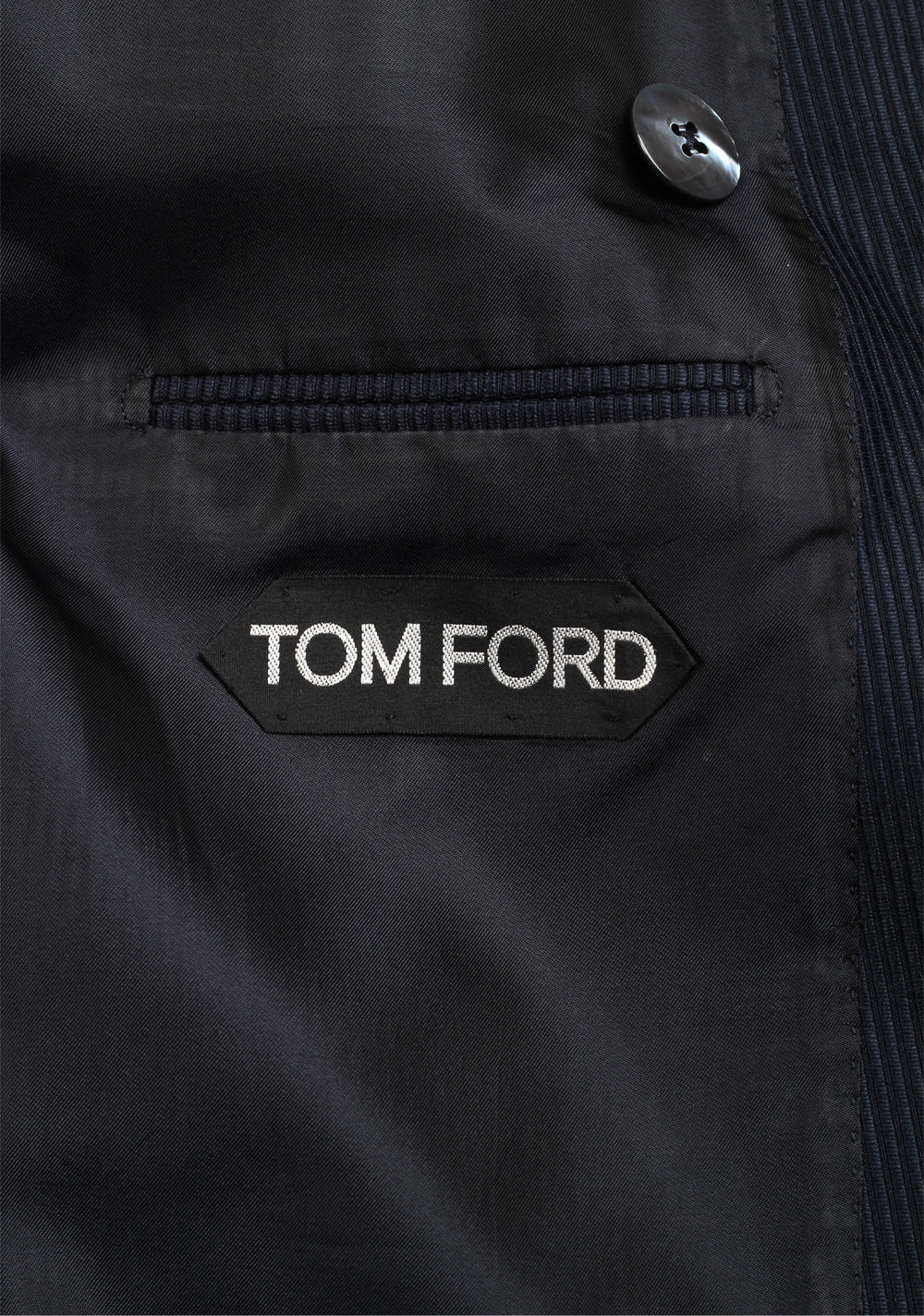 TOM FORD Atticus Blue Striped Sport Coat Size 46 / 36R U.S.