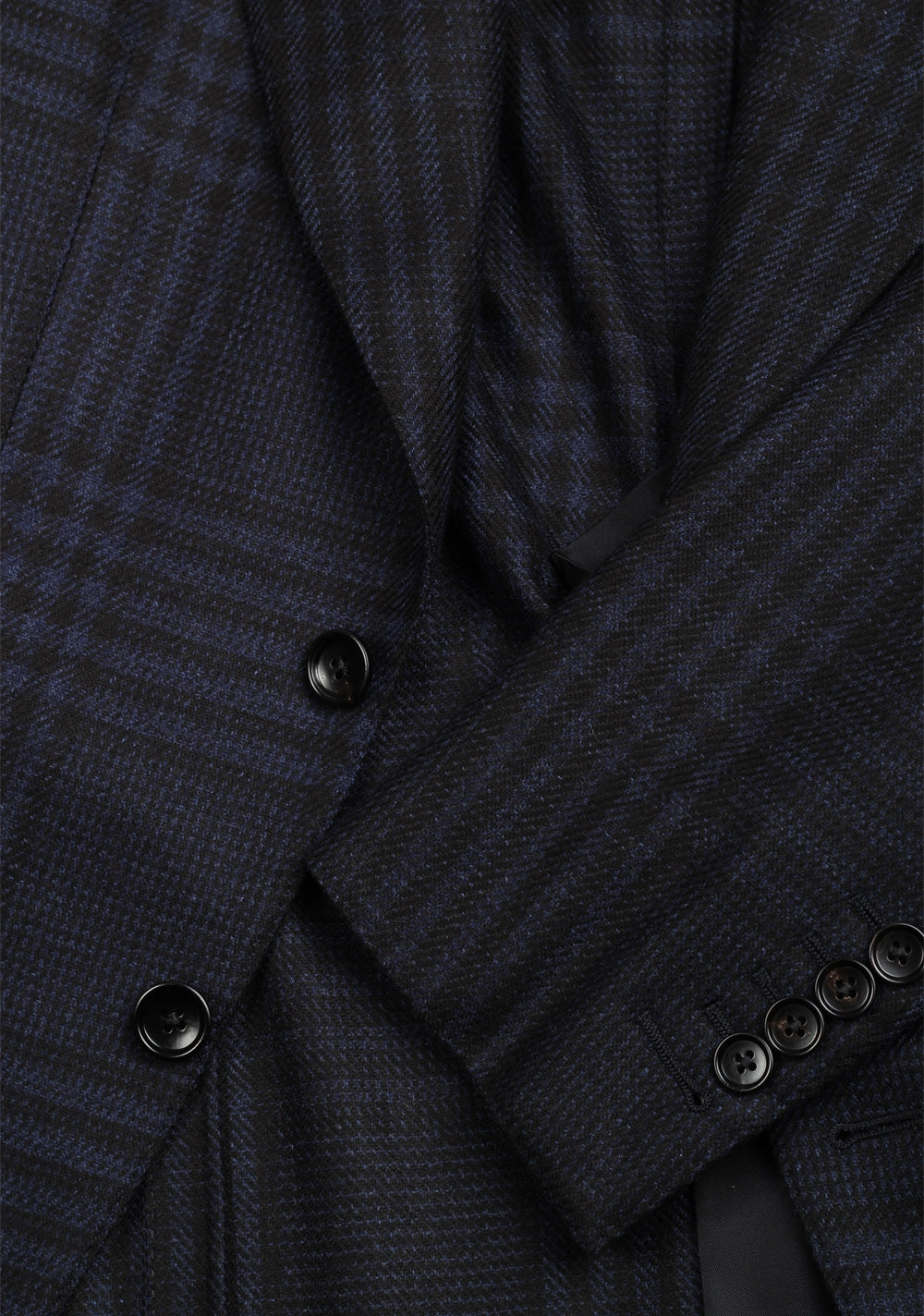 TOM FORD Atticus Blue Checked Sport Coat Size 46 / 36R U.S.