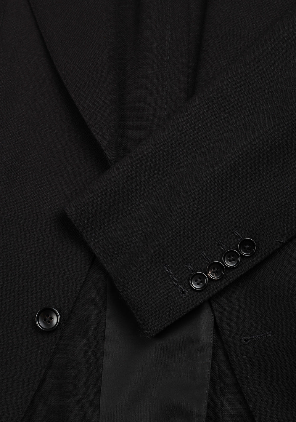 TOM FORD Atticus Black Solid Sport Coat Size 46 / 36R U.S.