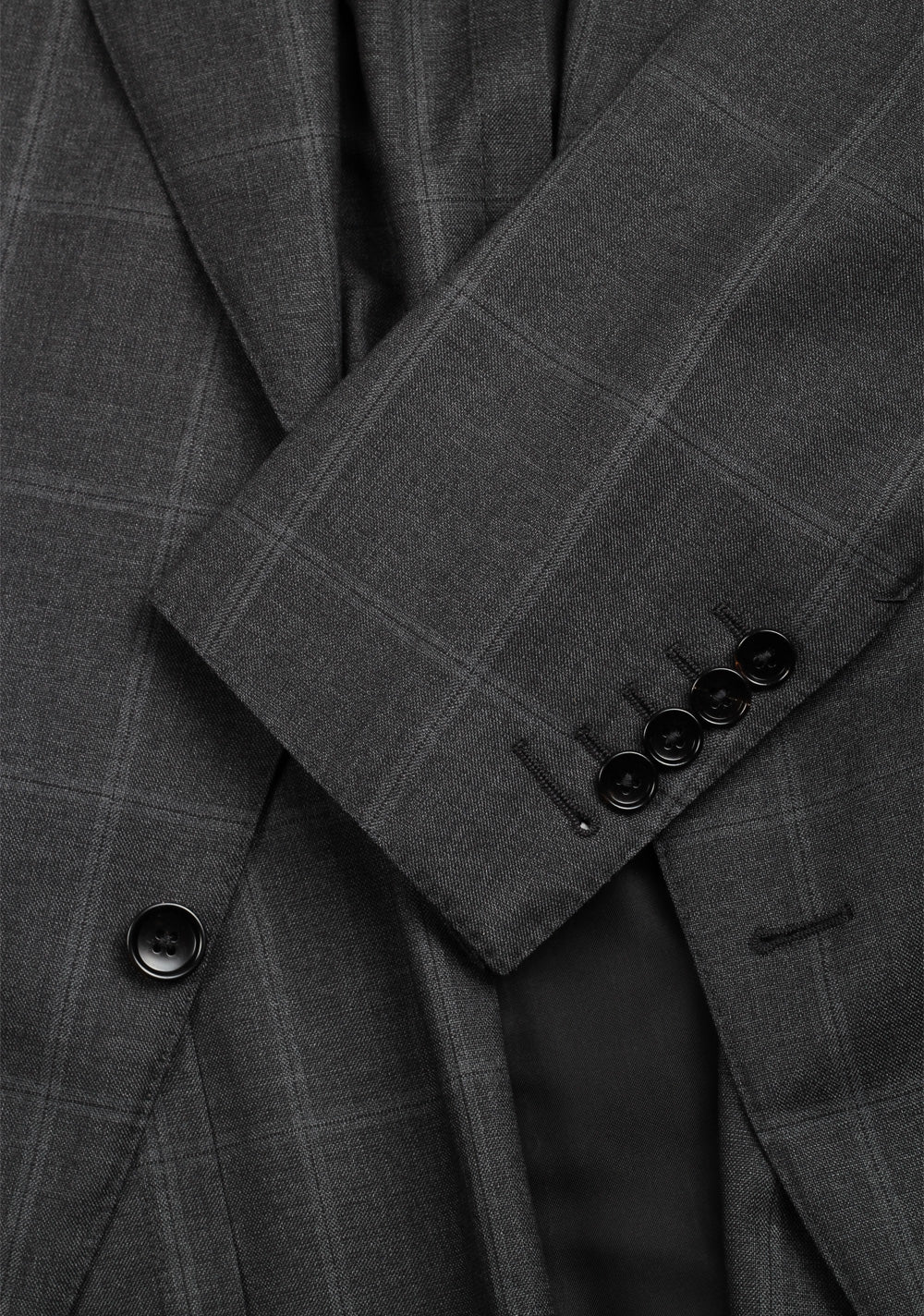 TOM FORD Atticus Gray Checked Sport Coat Size 46 / 36R U.S.