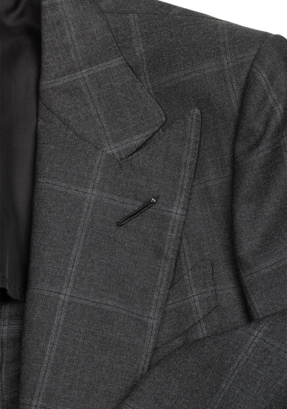 TOM FORD Atticus Gray Checked Sport Coat Size 46 / 36R U.S.