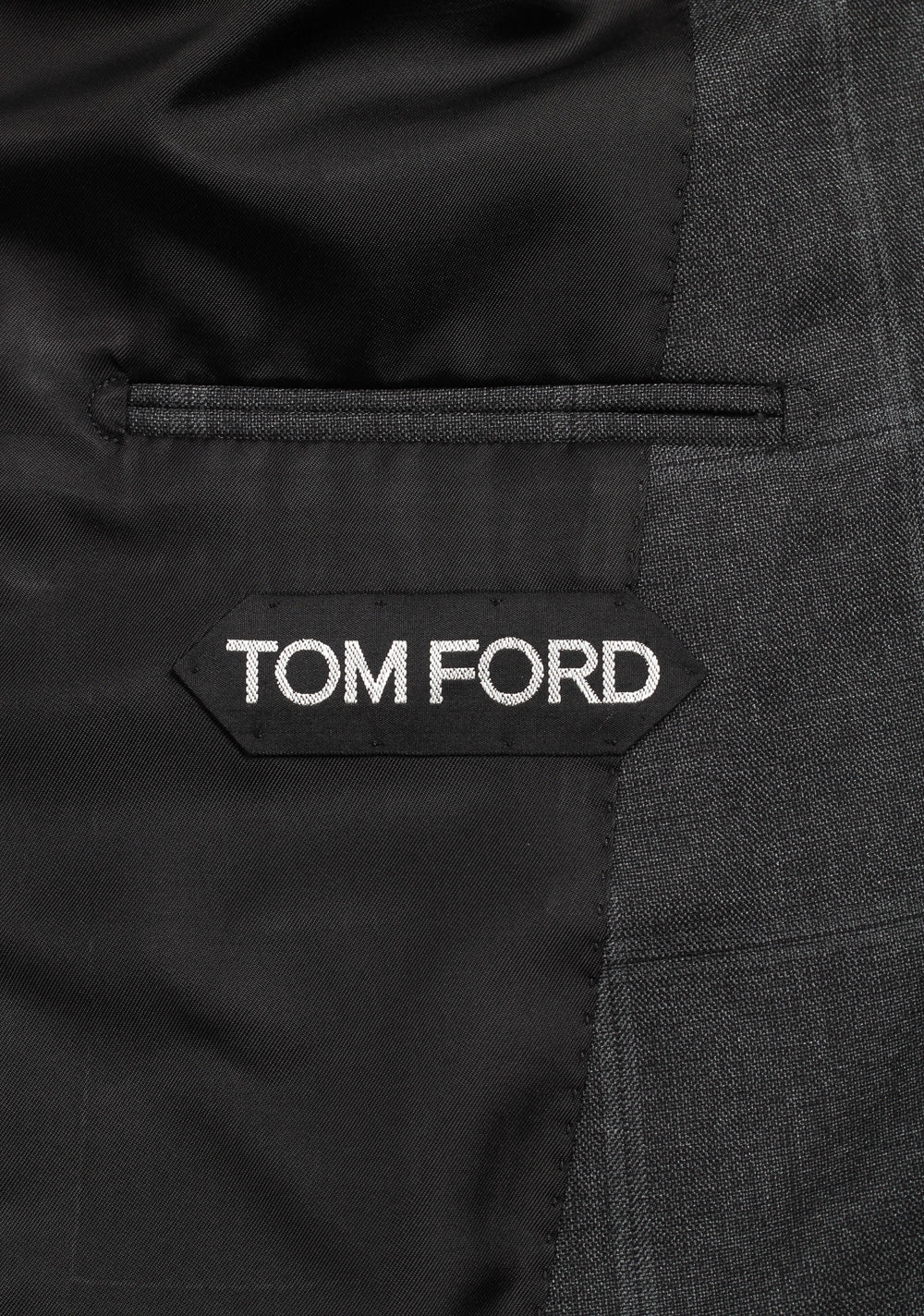 TOM FORD Atticus Gray Checked Sport Coat Size 46 / 36R U.S.