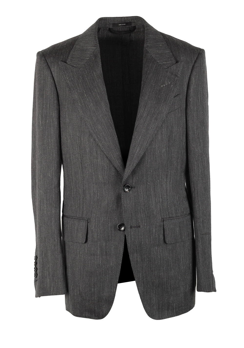 TOM FORD Shelton Gray Patterned Sport Coat Size 46 / 36R U.S.