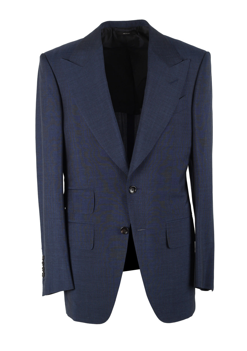 TOM FORD Atticus Blue Solid Sport Coat Size 46 / 36R U.S.