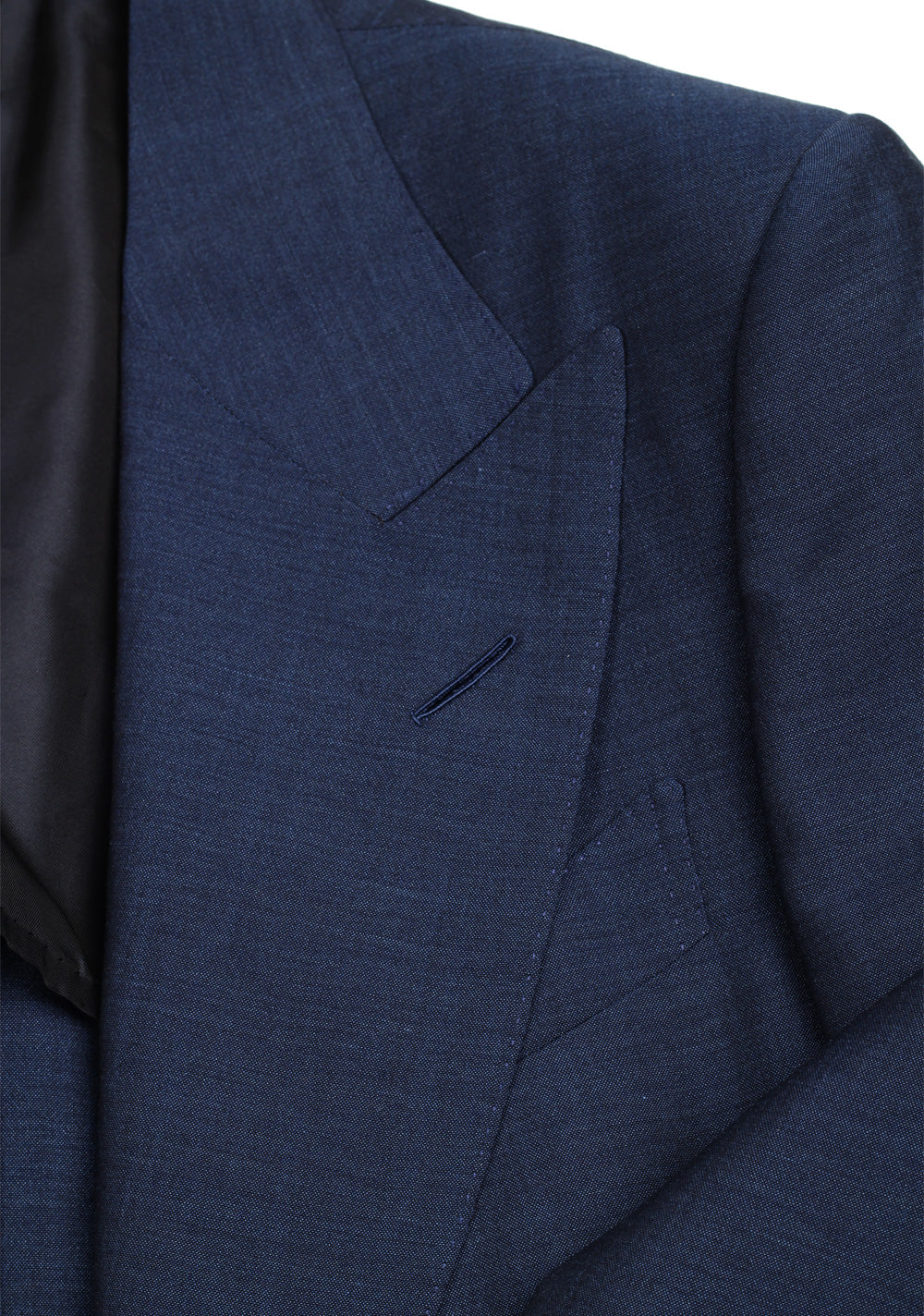 TOM FORD Atticus Blue Solid Sport Coat Size 46 / 36R U.S.