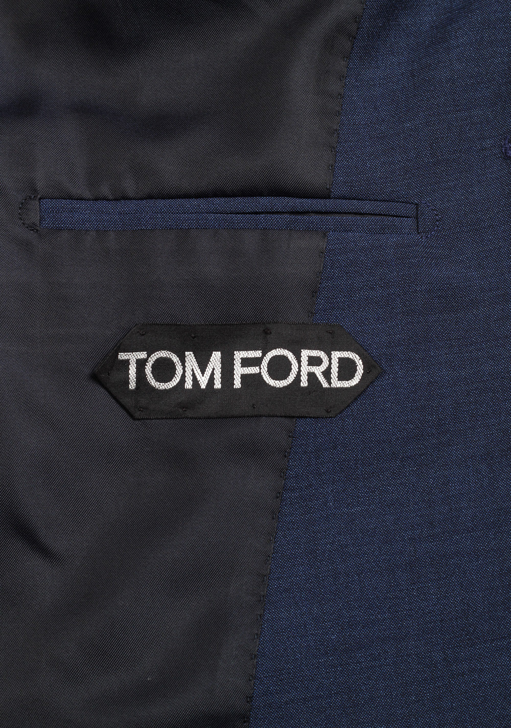 TOM FORD Atticus Blue Solid Sport Coat Size 46 / 36R U.S.